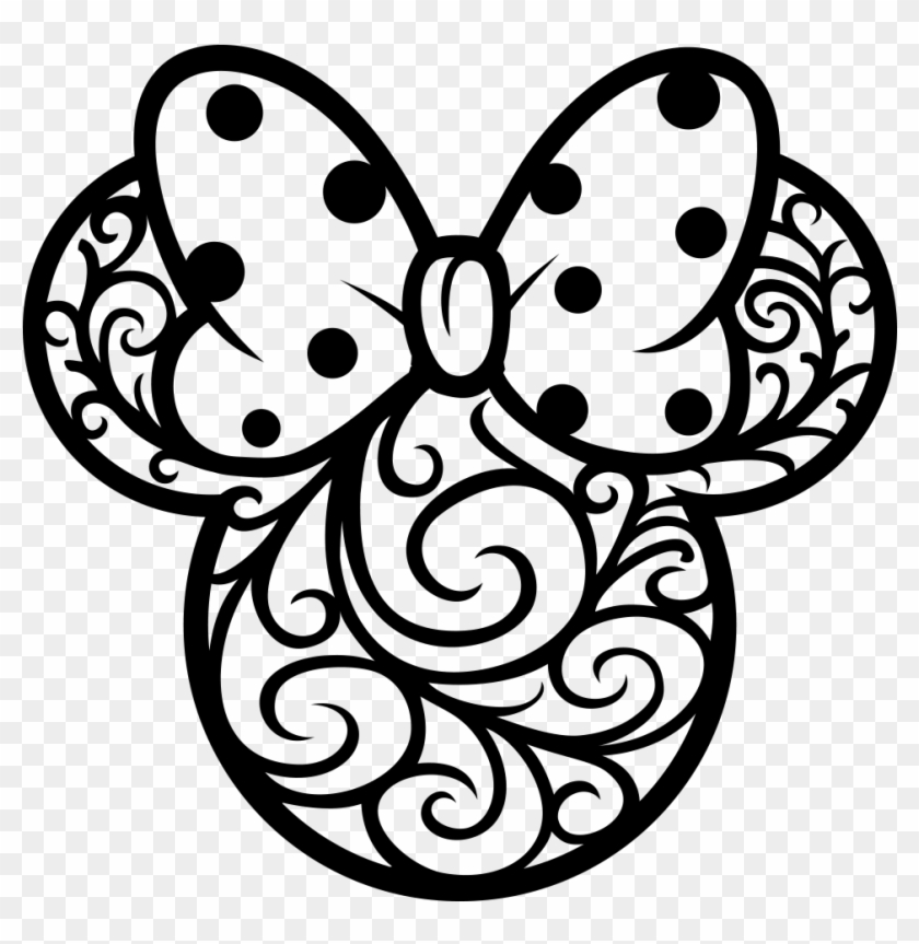 Heaven Clipart Tattoo Design Gates - Minnie Mouse Mandala - Png Download