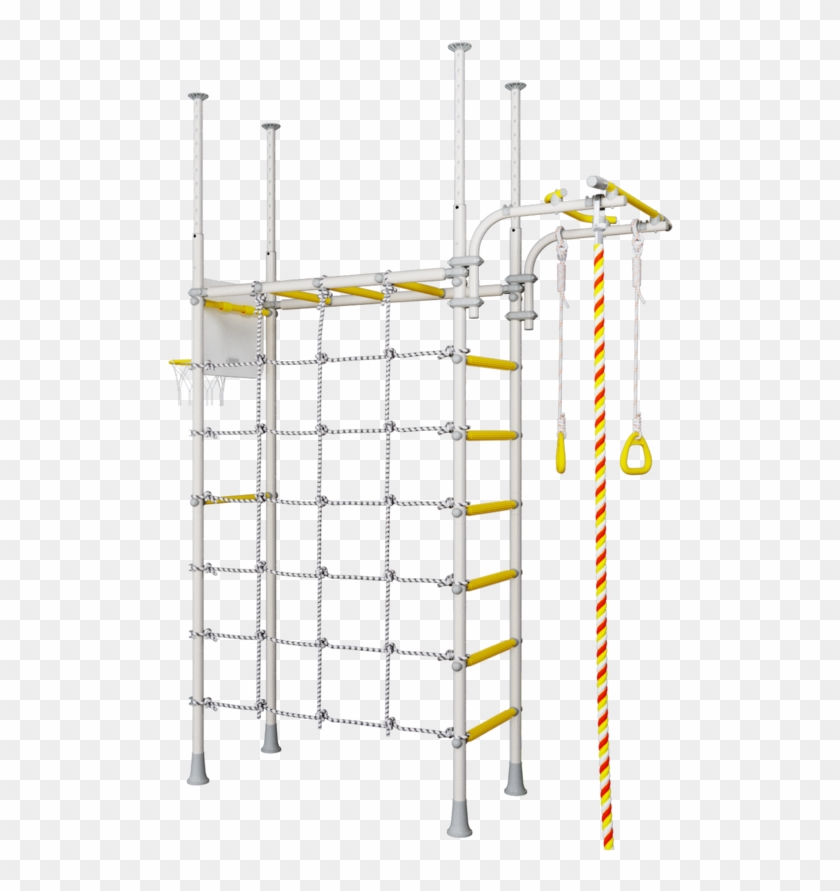 Brainrichkids Rope Ladder, Kids Gym, Pull Up Bar, Play - Ladder Clipart #4502928