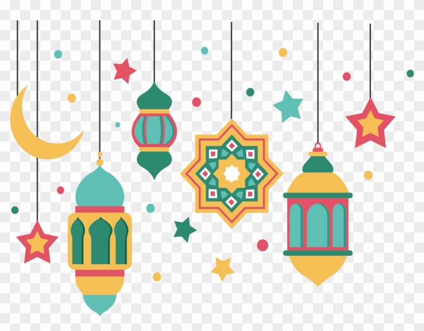 Web Banner, Islamic New Year, Muharram, Material, Christmas - Ornament Islamic Vector Png Clipart