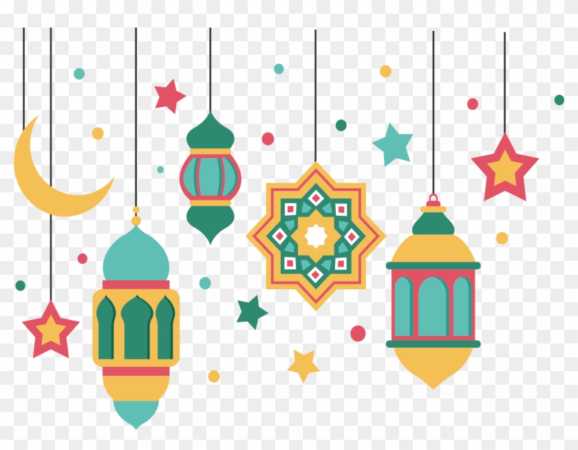 Web Banner, Islamic New Year, Muharram, Material, Christmas - Ornament Islamic Vector Png Clipart #4503316