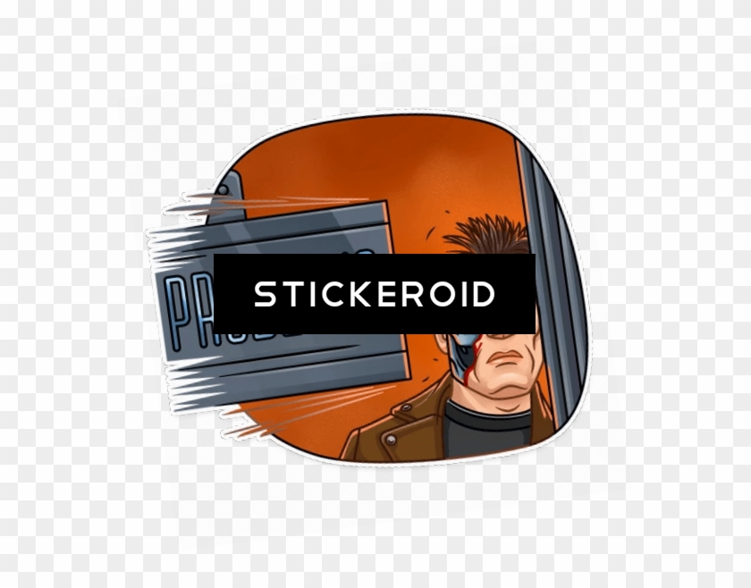 Problems Schwarzenegger Terminator Проблемы - Illustration Clipart