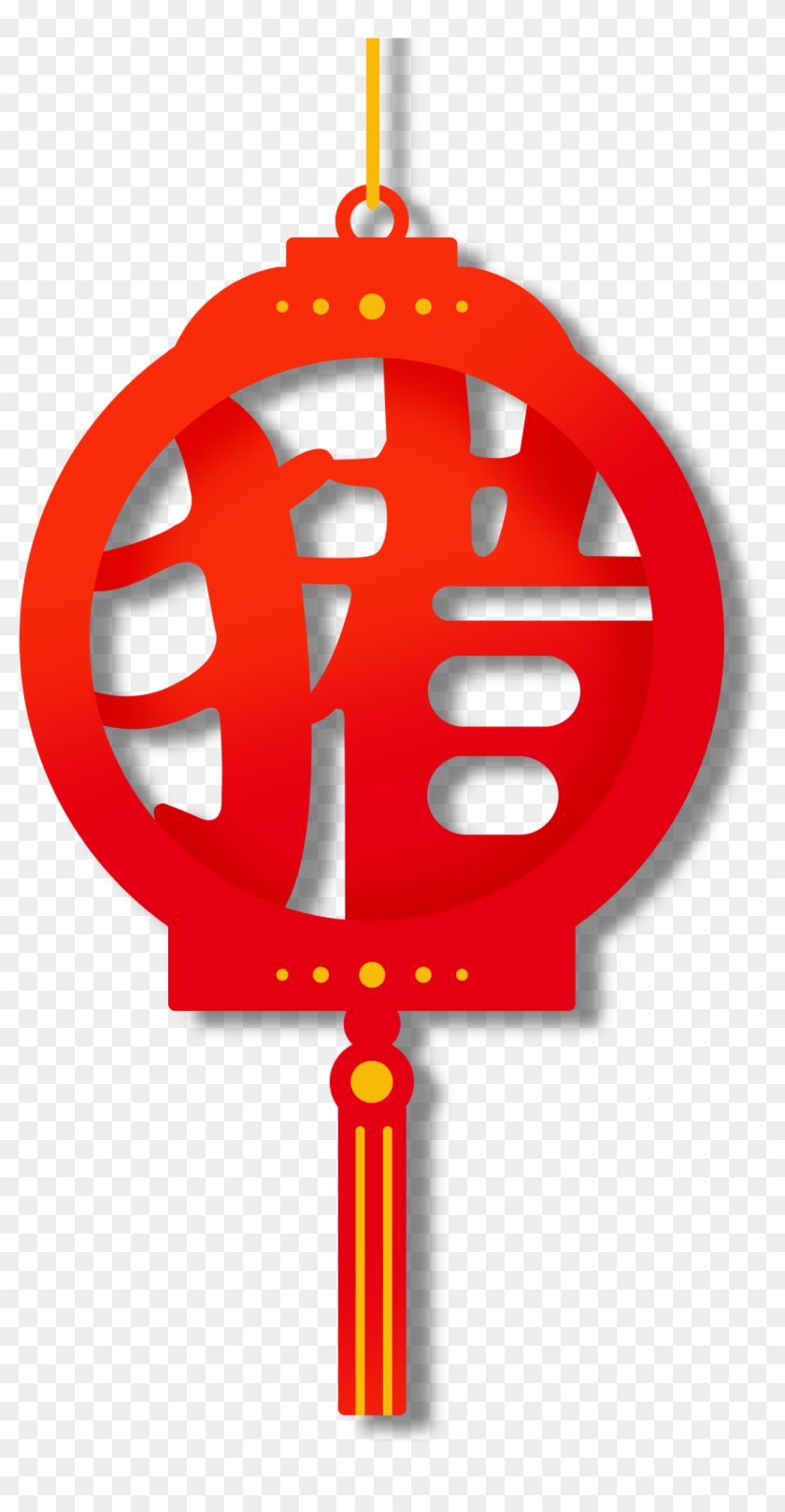 Golden Religious Holiday Lamp Ornaments Vector Png - 2019 農曆 素材 豬 農曆 年 Png Clipart