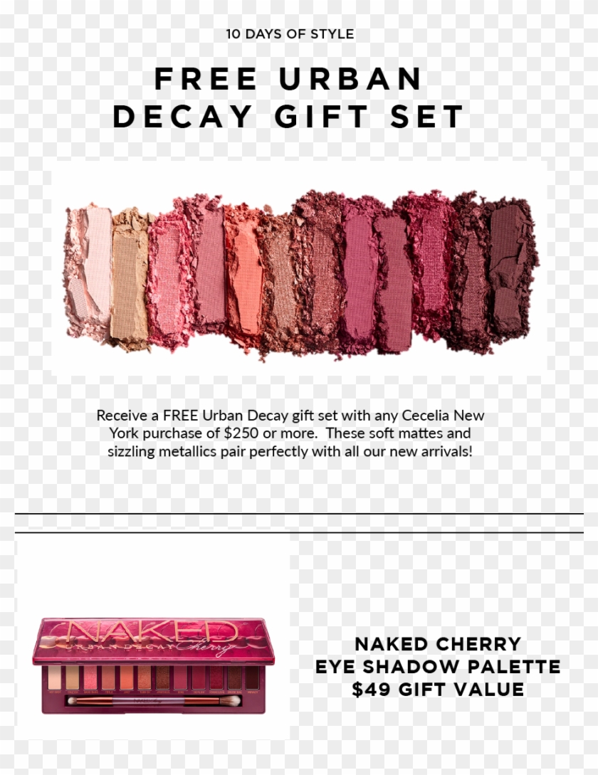 Shop New Arrivals - Naked Cherry Urban Swatches Clipart #4503478