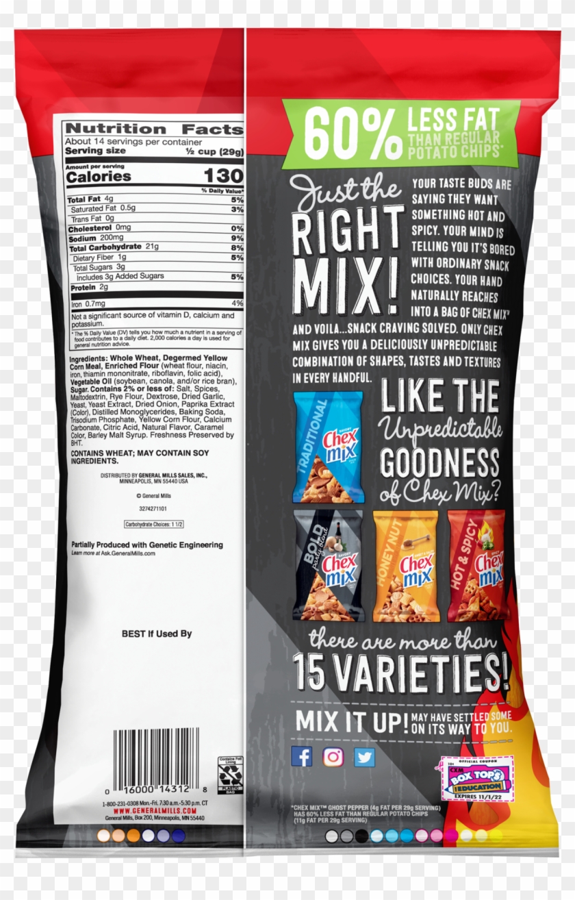 Ghost Pepper Chex Mix Clipart #4503577