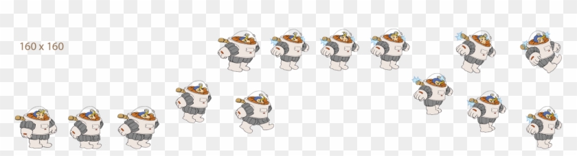 Space Man Sprite Sheets - Astronaut In Space Sprite Clipart