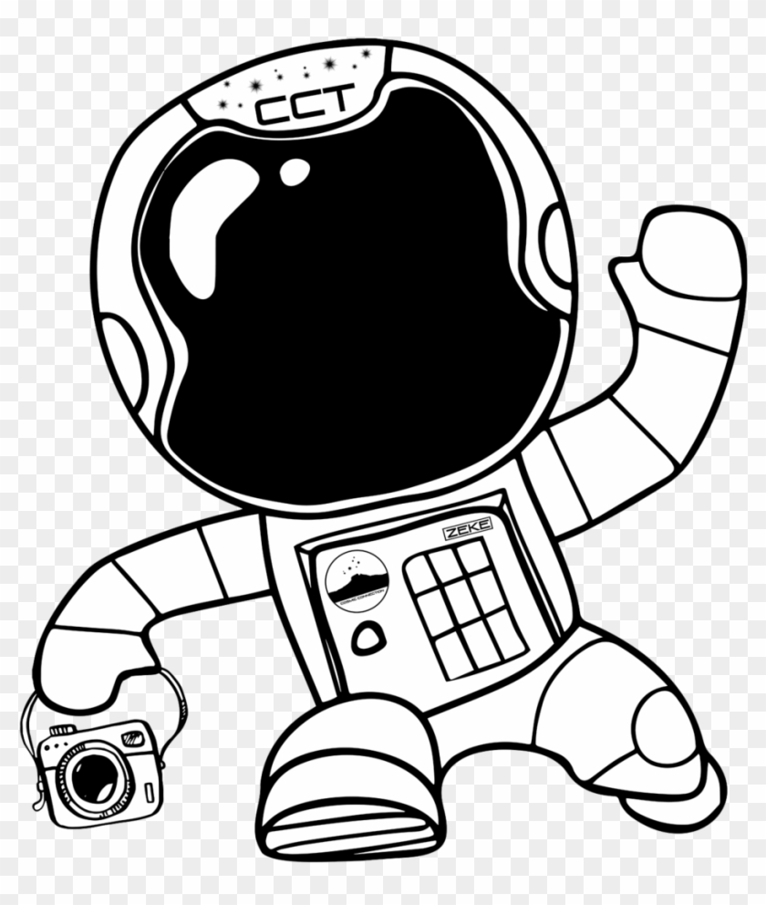 Standing Cct Spaceman Clipart