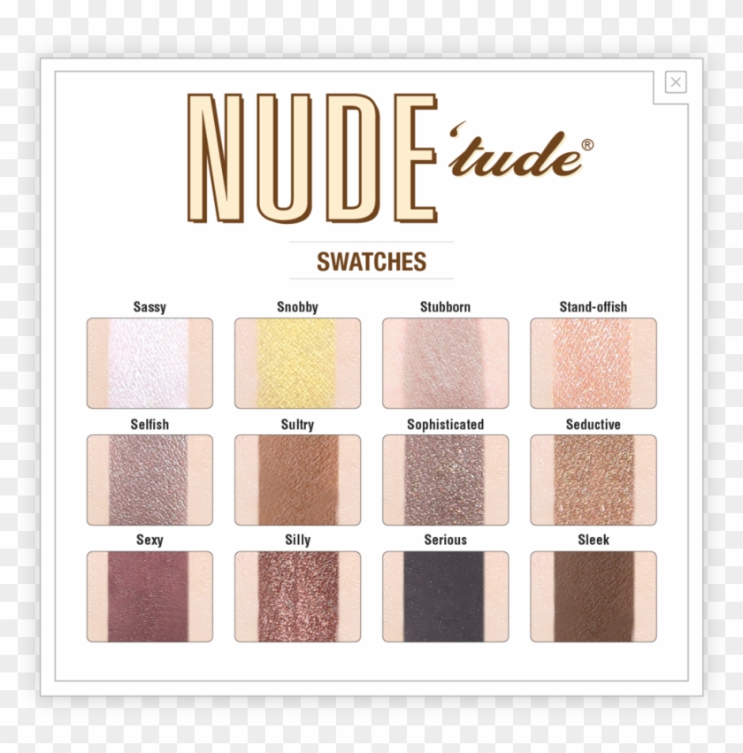 9 Best Dupes Of Urban Decay Naked Heat Eyeshadow Palette, - Balm Nude Tude Clipart #4503773
