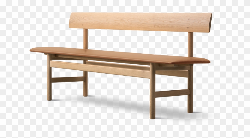 Siglo Moderno 3171 Leather90 V1 1218x675px Low - Borge Mogensen Bench Clipart