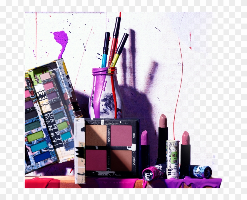 Introducing The Urban Decay Cosmetics X Jean-michel - Urban Decay Basquiat Clipart