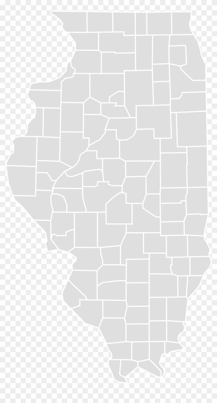 Svg Free Library Illinois Svg Map - Illinois Clipart #4504431