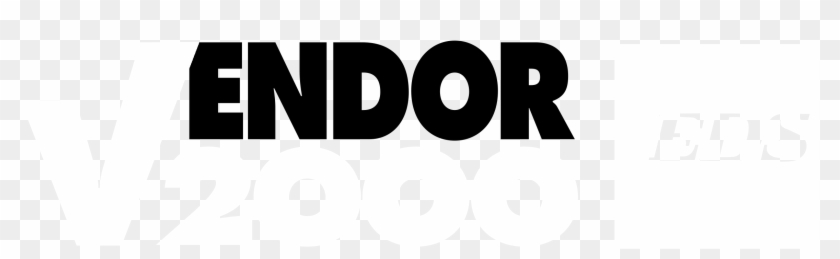 Vendor 2000 Logo Black And White - Prefeitura De Pelotas Clipart #4504641