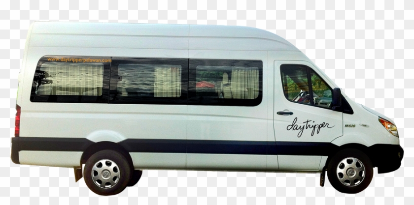 Coach Side Profile - Compact Van Clipart
