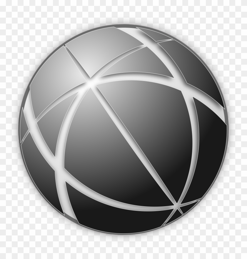 This Free Icons Png Design Of Globe Gray - Globe Grayscale Transparent Clipart #4504858