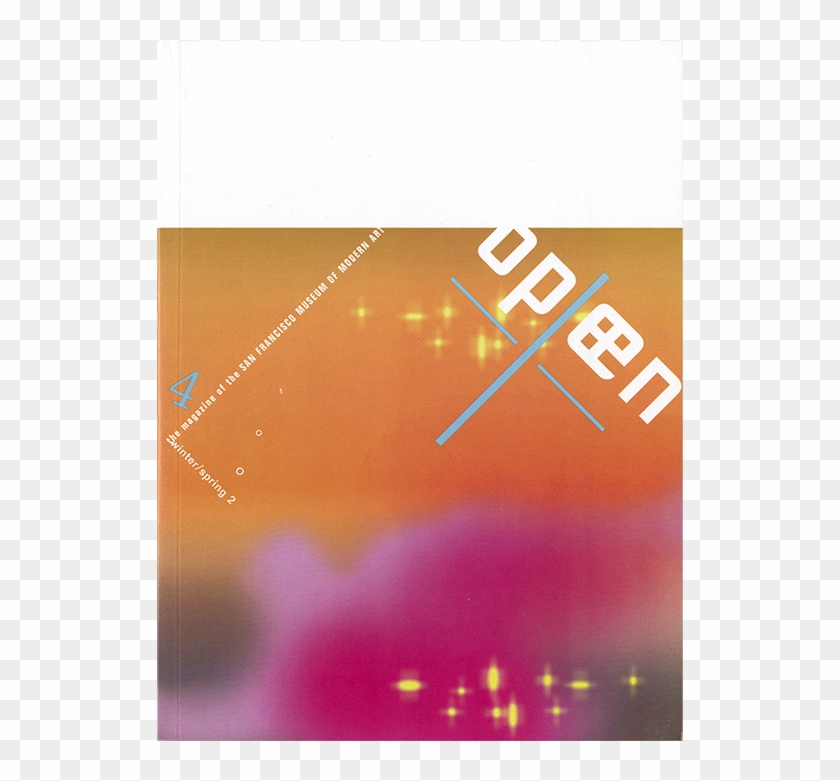 The Magazine Of The San Francisco Museum Of Modern - Open, Number 4 Clipart #4504887