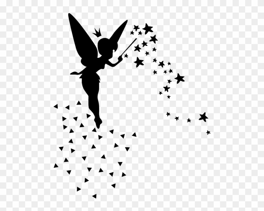 Vinilo Decorativo Tinker Bell - Stickers Muraux La Fee Clochette Clipart