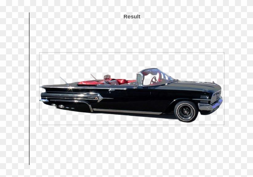 Black Impala Old School - Ford Thunderbird Clipart