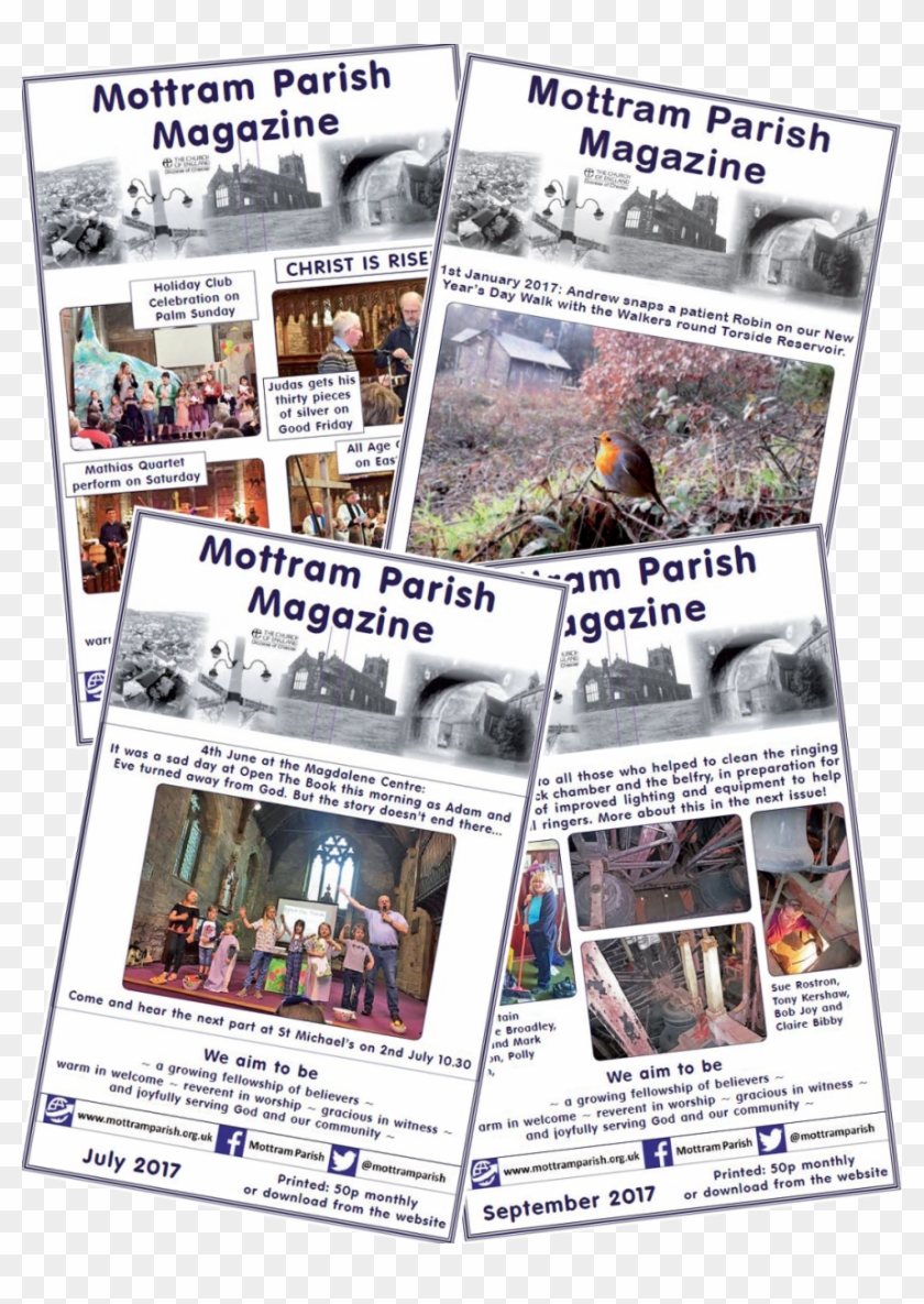 The Mottram Parish Magazine Has All The News About - Newspaper Clipart