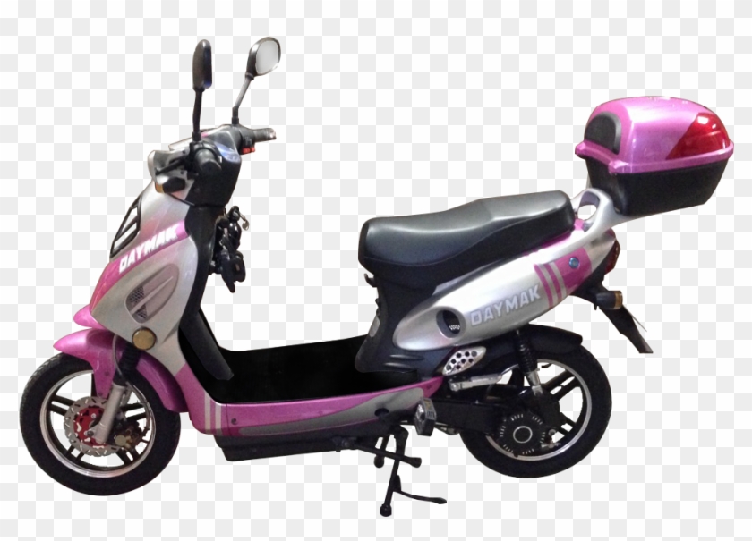 Pink Voyager Side Pr - Moped Clipart #4505298