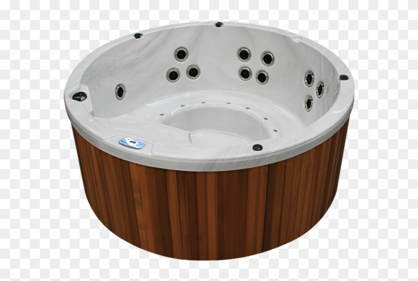 Lei17 Hot Tub Side Profile - Round Spa Pool Nz Clipart #4505321