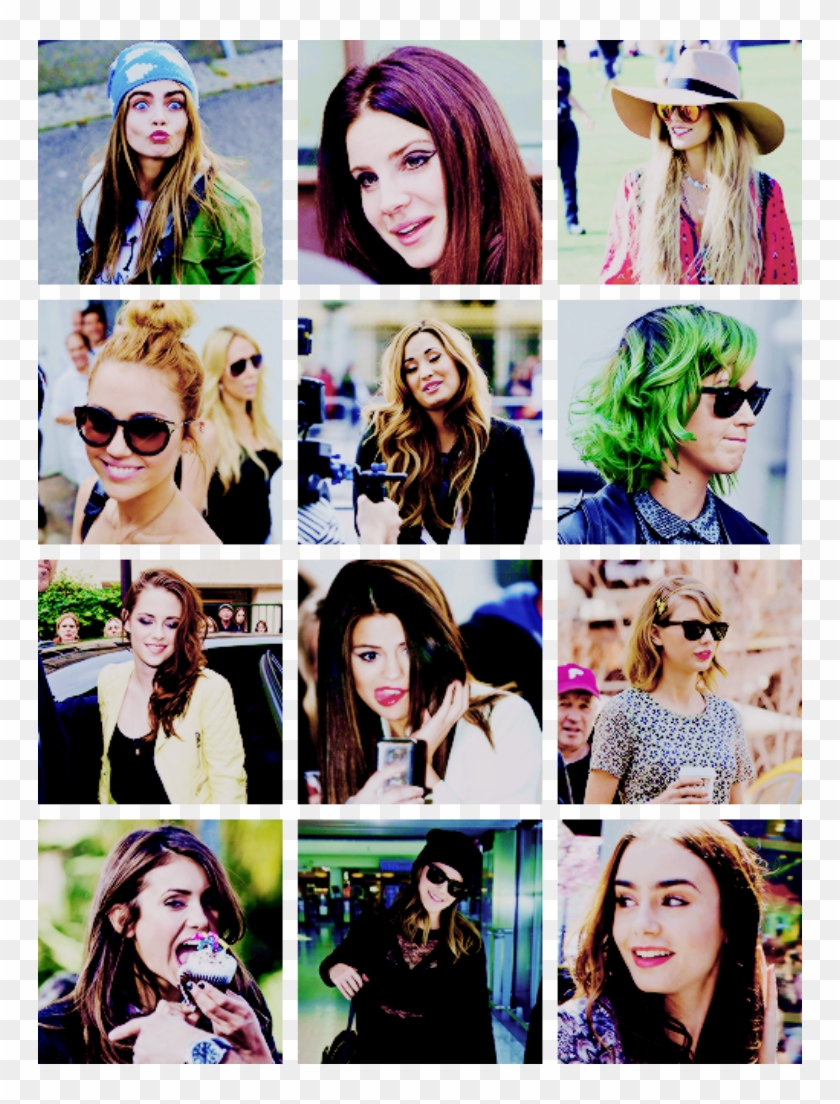 257 Images About 💮 On We Heart It - Collage Clipart #4505390