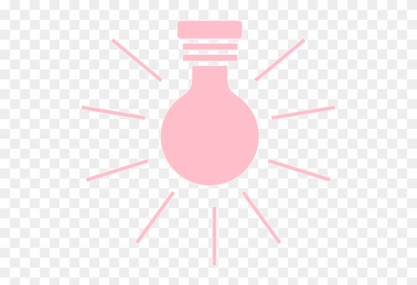 Light Bulb - Circle Clipart #4505473