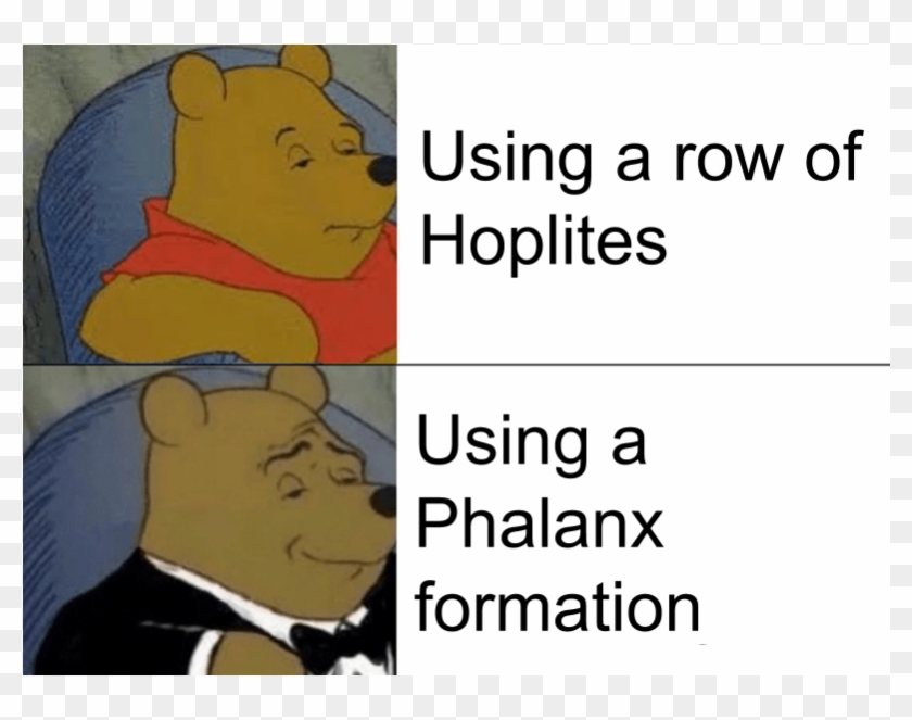 Accuratebattlesim - Winnie The Pooh Meme Format Clipart