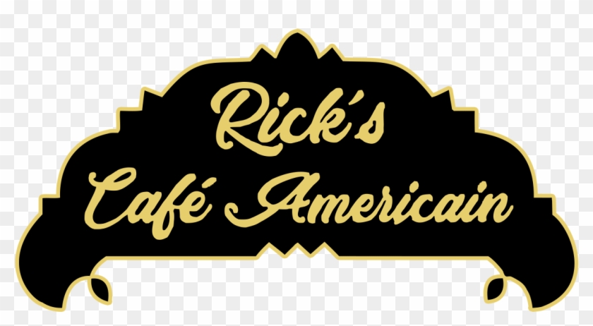 The Palms Theatres & Imax Rick's Cafe Americain - Calligraphy Clipart #4505818