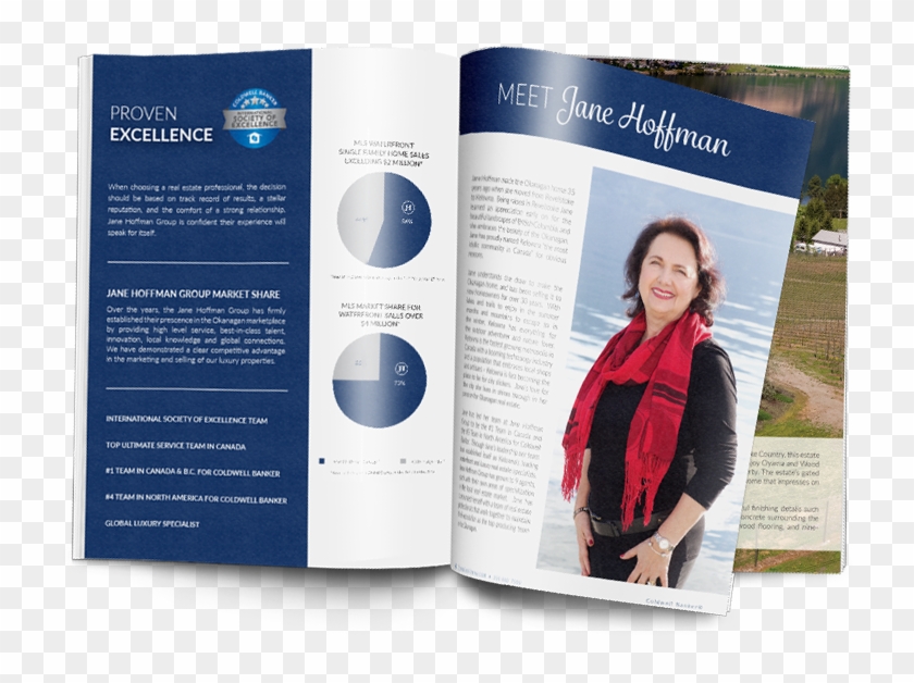 Gallery Magazine - Summer - Brochure Clipart