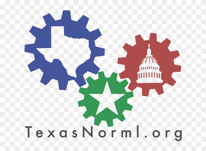 Texas Norml Logo Re-design - Transparent Background Cog Icon Clipart