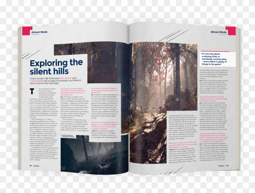 Into The Woods - Magazine Clipart