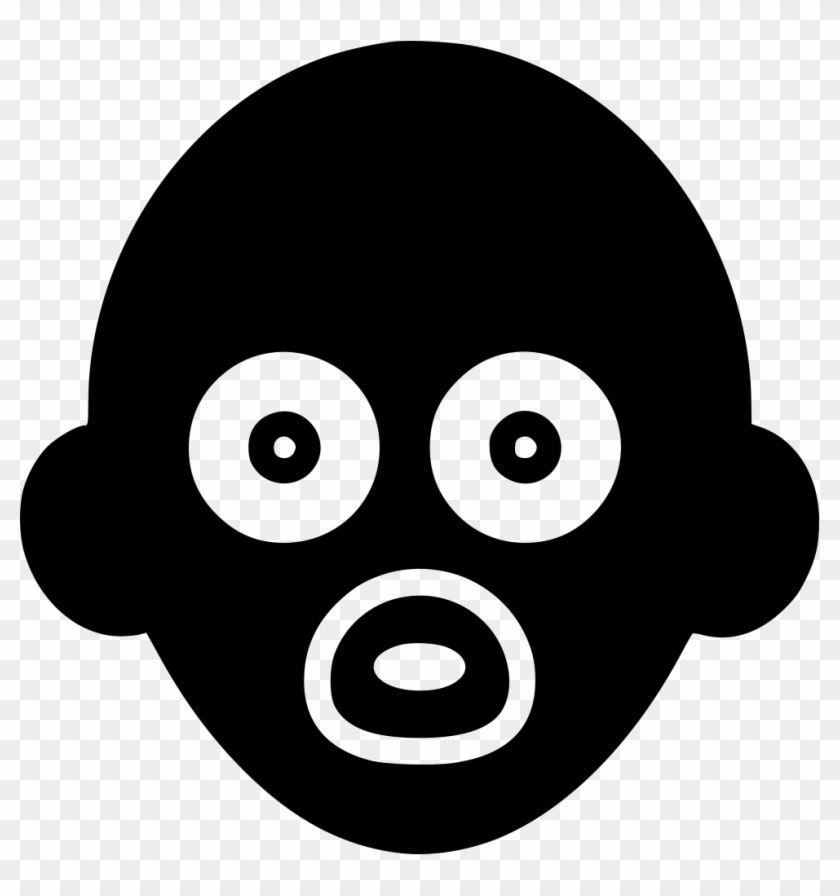 Baby Head Comments Clipart #4506659