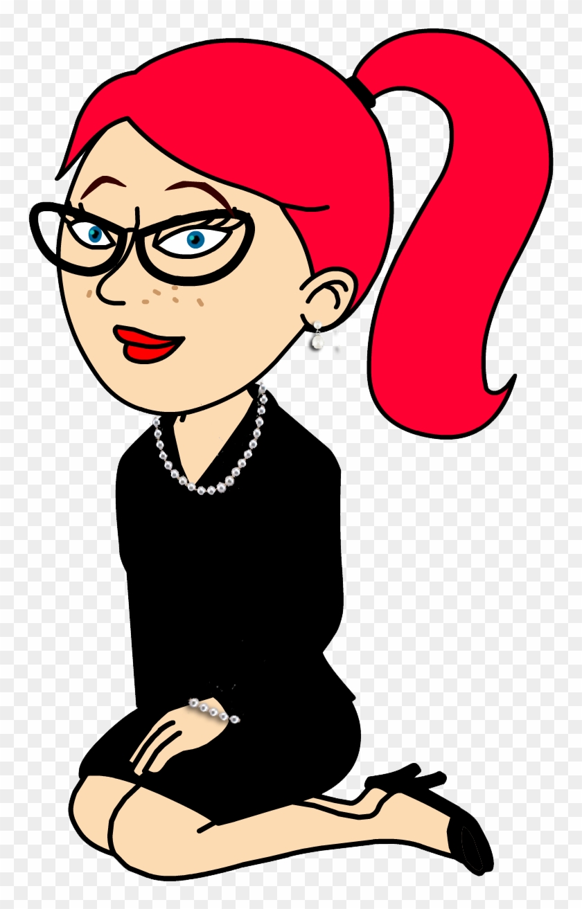 She Added Pearls To It Love Them, So Classy In Her - Cartoon Clipart