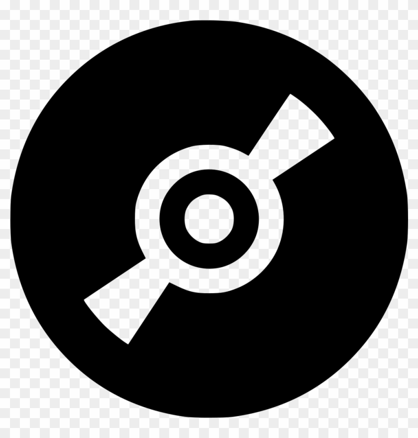 Cd Disk Disc Compact Drive Dvd Comments - Email Logo Black And White Png Clipart #4507024