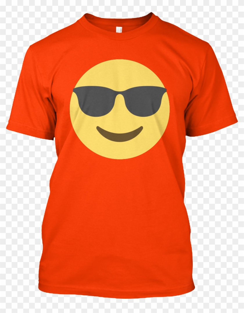T Shirt Cool Sunglasses Emoji Smile Face Hanes Tagless - Always Hated You Sharon Clipart