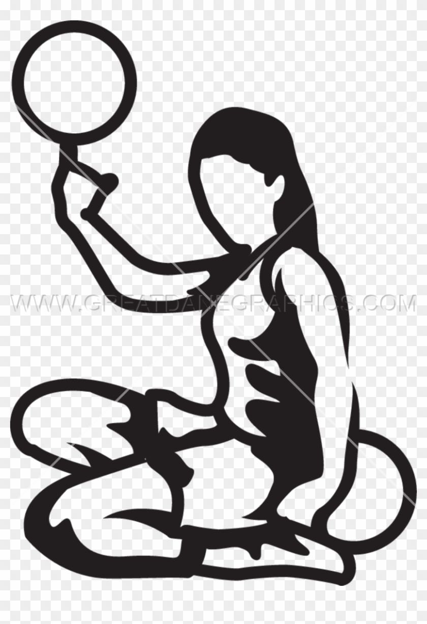 Image Black And White Download Girl Pose Production - Illustration Clipart #4507399