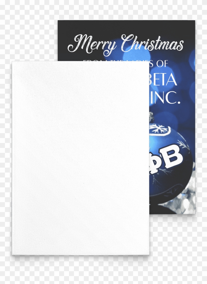 Zeta Phi Beta Christmas Card - Envelope Clipart #4507572