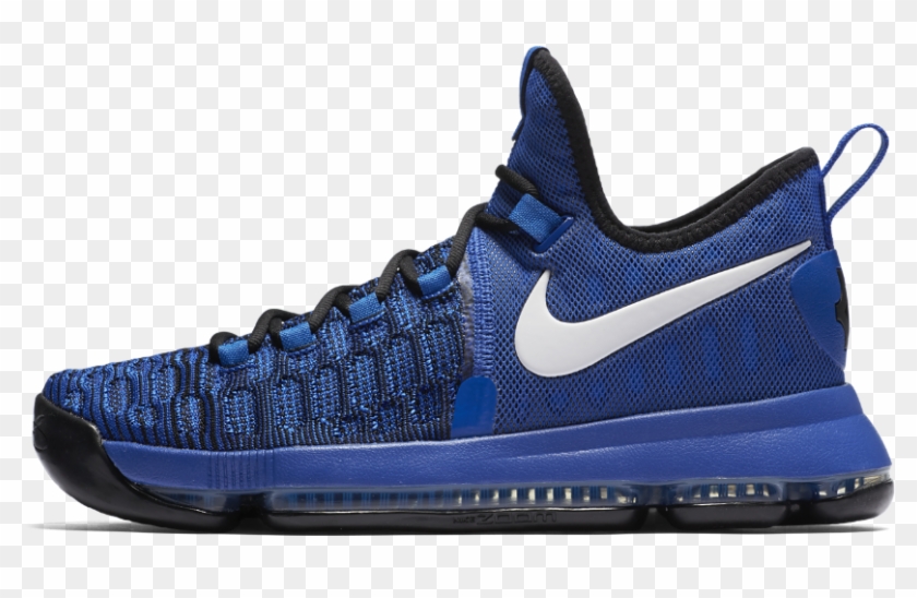 Cheap Basketball Shoes - Nike Kd 9 Blue Clipart #4507605