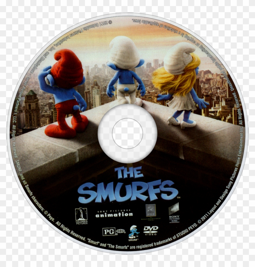 The Smurfs 2 Dvd Disc - New York City Clipart #4507633