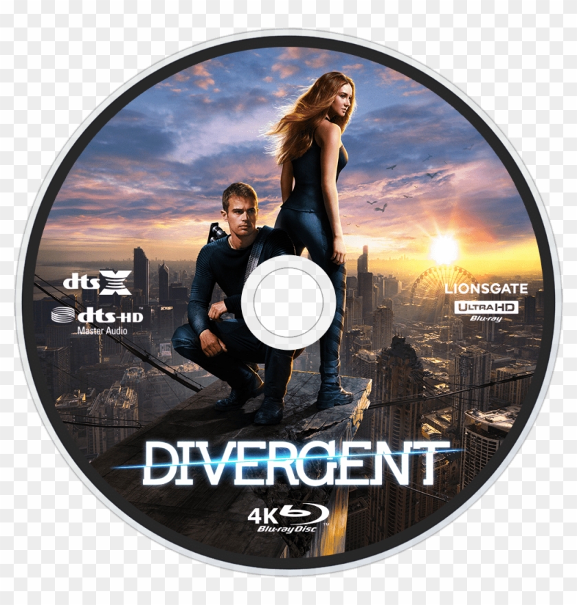 Divergent Uhd-bluray Disc Image - Divergent Book Clipart #4508509