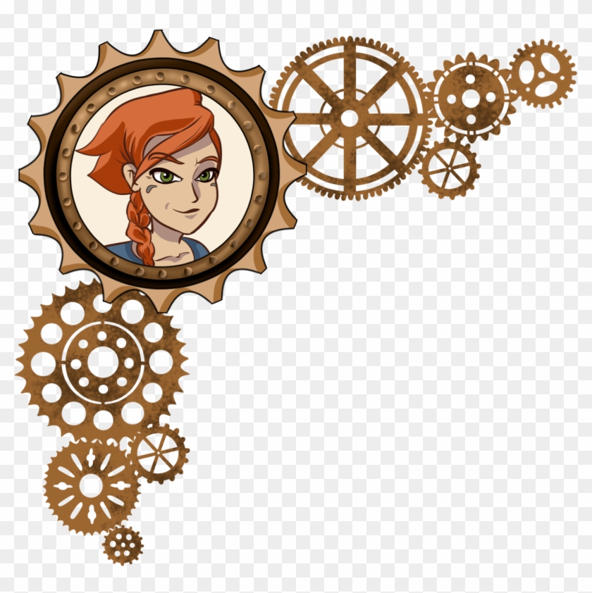 Pp2 Top Cogs Pp2 Bottom Cogs - Cartoon Clipart