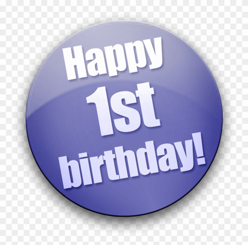 Happy First Birthday Pic - Happy 1st Birthday Clipart