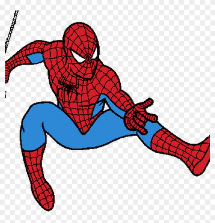 Black And White Transparent Background - Spiderman Clipart - Png Download