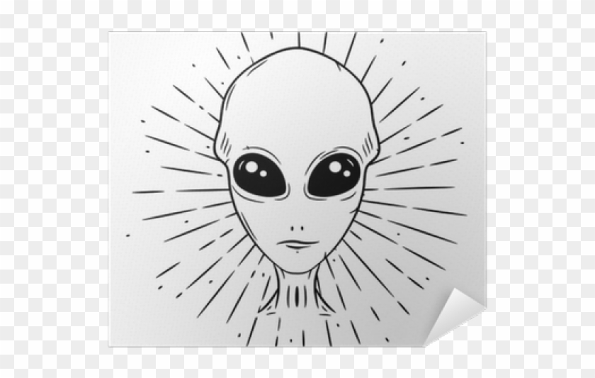 Clipart Wallpaper Blink - Drawn Alien - Png Download #4509280