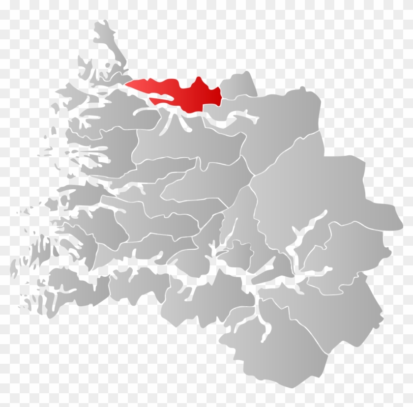 No 1443 Eid - Stad Peninsula Norway Map Clipart #4509376