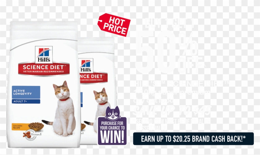 Hill's™ Science Diet™ 1-10kg Super Premium Dry Cat - Cat Grabs Treat Clipart