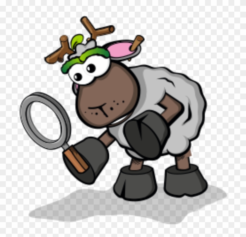 On The Tracks Of Wild Animals Map - Cartoon Clipart