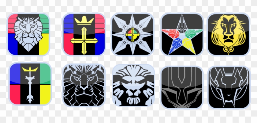 Voltron Ipad Icons - Lion Clipart #4509927