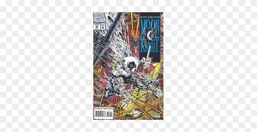 In Today's Not Entirely From Left Field Rumor File - Moon Knight 55 Cover Clipart #4509965