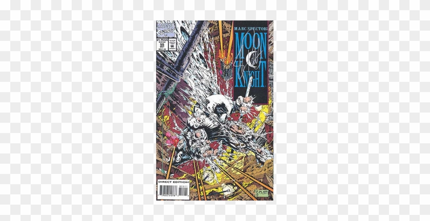 In Today's Not Entirely From Left Field Rumor File - Moon Knight 55 Cover Clipart