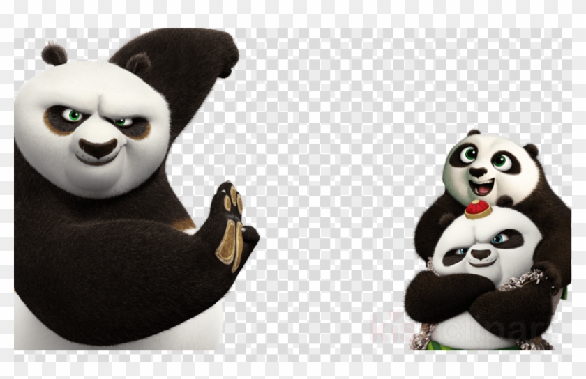 Download Kung Fu Panda Clipart Po Giant Panda Kung - Pogchamp Emote For Discord - Png Download #4510228